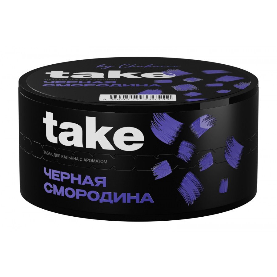 Фото и внешний вид — Табак для кальяна TAKE 25г - Black Currant (Черная Смородина)