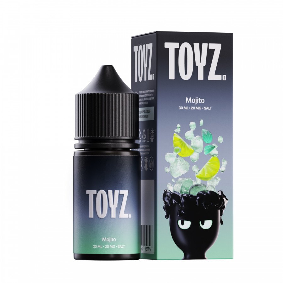 Фото и внешний вид — Жидкость TOYZ SALT - Mojito (Мохито) 30мл strong