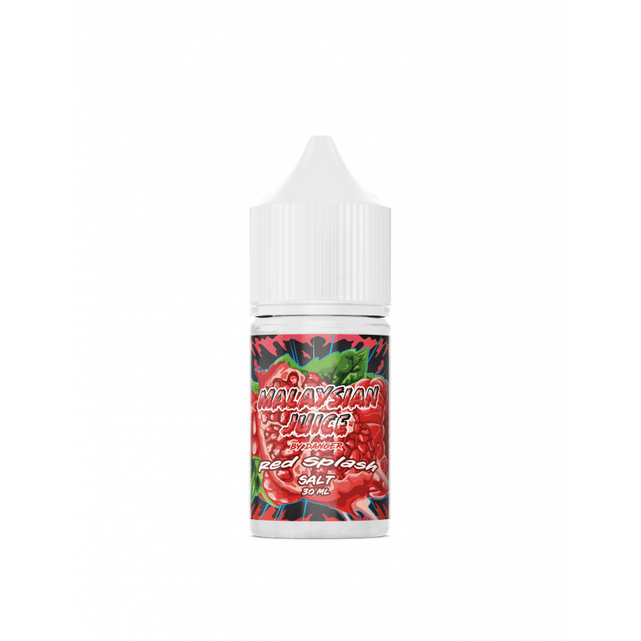 Фото и внешний вид — Жидкость MALAYSIAN JUICE SALT - Red Splash (Гранатово-малиновый взрыв) 30мл 20мг