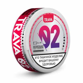 Табак TRAVA STRONG Slim - 02 PEPPERMINT