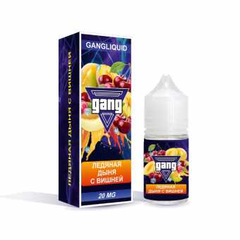 Жидкость GANG SALT - Ледяная Дыня с Вишней 30мл 20мг