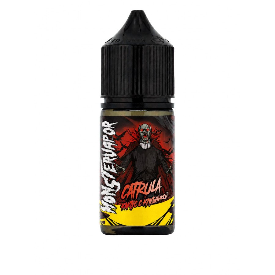 Фото и внешний вид — Конструктор MONSTERVAPOR - Catrula (Кактус с Клубникой) 30мл 0мг