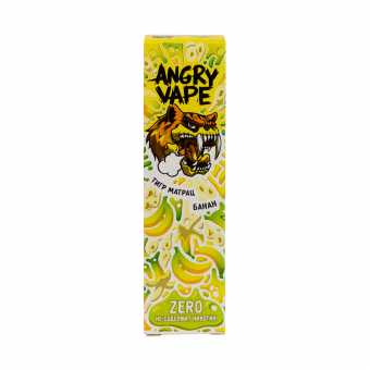 Жидкость ANGRY VAPE SALT - Тигр Матрац (Банан) 30мл 0мг