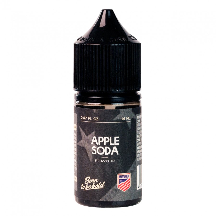 Фото и внешний вид — Конструктор MAVERICK - Apple Soda (Яблочный Лимонад) 30мл 0мг