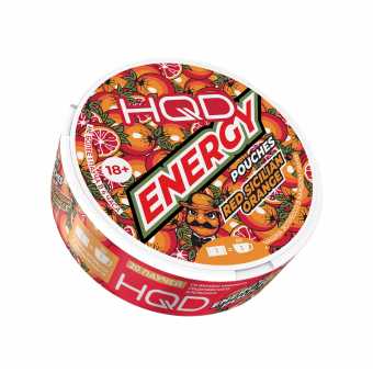 Энергетические паучи HQD Energy - Red Sicilian Orange (Красный Сицилийский Апельсин)