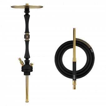 Кальян HOOB - Mars (Black x Gold) Без колбы