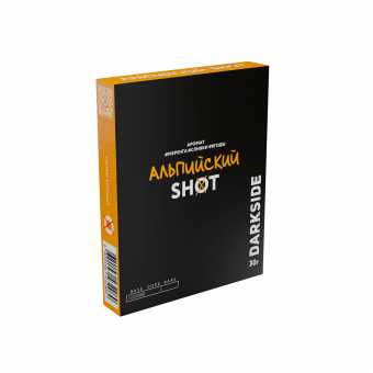 Табак для кальяна "Дарк Сайд" Шот (Альпийский), 30 г