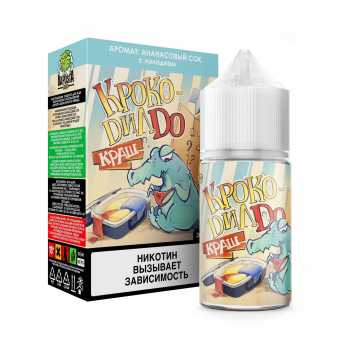 Жидкость КРОКОДИЛДО SALT - Краш (Ананасовый сок с холодком) 30мл 20мг
