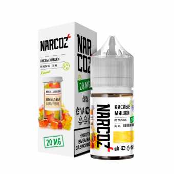 Жидкость NARCOZ SALT - Кислые Мишки 30мл strong