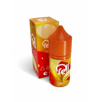 Жидкость RELL ORANGE SALT - Strawberry Banana (Клубника банан) 28мл 0мг
