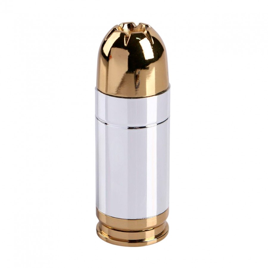 Фото и внешний вид — Зажигалка газовая Патрон хромированный