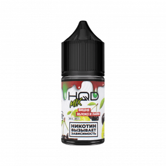 Жидкость HQD MIX IT SALT - Вишня Яблоко Лайм 30мл strong