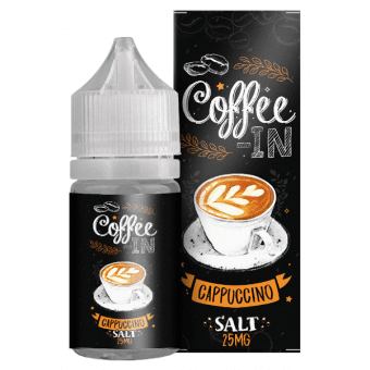 Жидкость COFFEE-IN SALT - Cappuccino (Капучино) 30мл 20мг