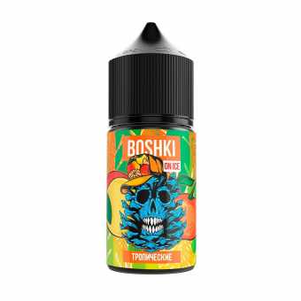 Жидкость BOSHKI ON ICE SALT - Тропические (Холодный коктейль из манго и мандарина) 30мл 20мг