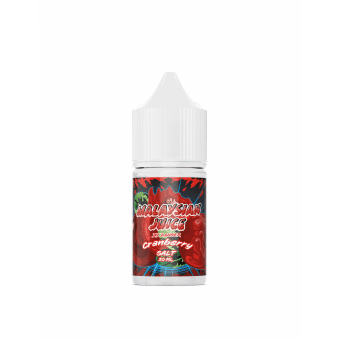 Жидкость MALAYSIAN JUICE SALT - Cranberry (Клюква) 30мл 20мг