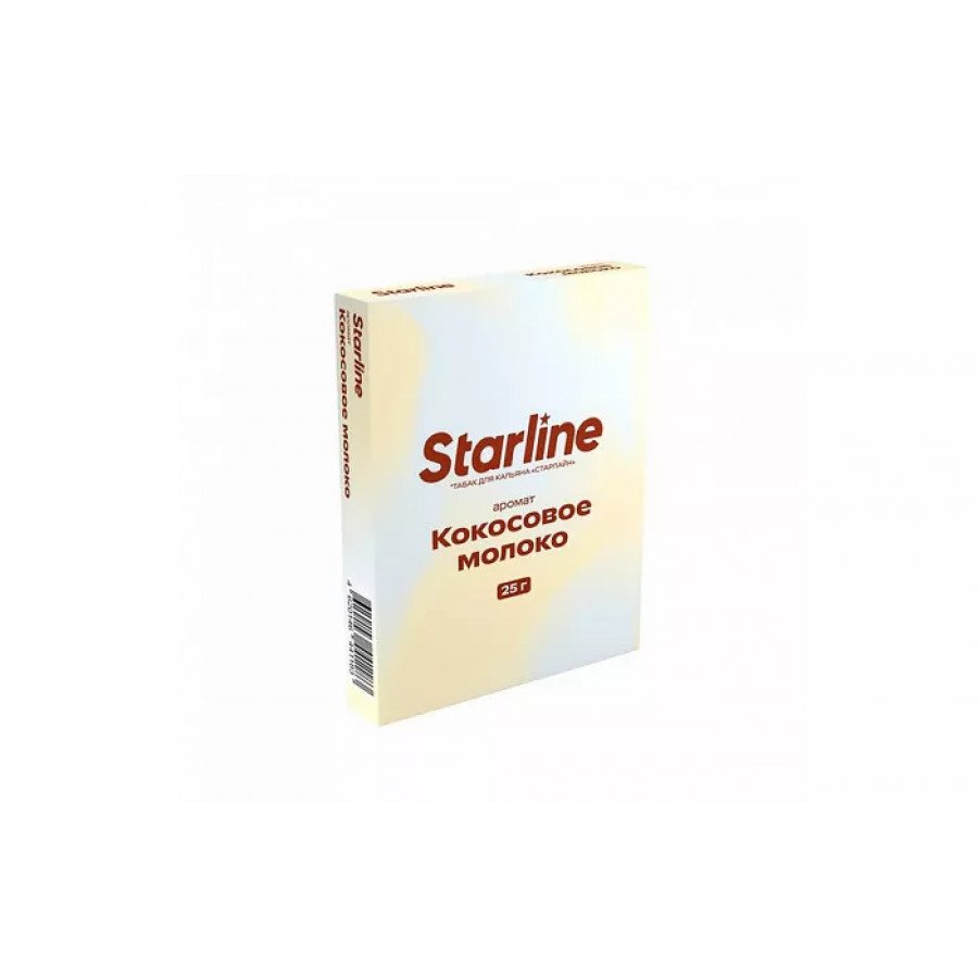 Фото и внешний вид — Табак для кальяна Старлайн (Кокосовое молоко), 25 г