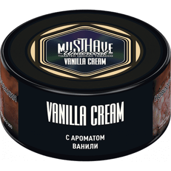 Табак для кальяна MUST HAVE 25гр - Vanilla Cream (с ароматом Ванили)