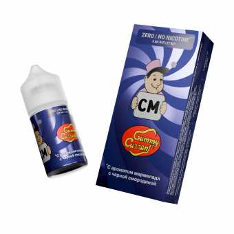 Жидкость CANDYMAN SALT - Gummy Currant (Мармелад с черной смородиной) 27мл 0мг