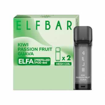 Картридж ELF BAR ELFA - Kiwi Passion Fruit Guava (Киви Маракуйя Гуава) 2шт