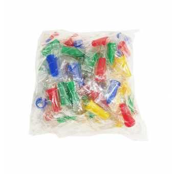 Мундштуки одноразовые (Разноцветные 100шт.)