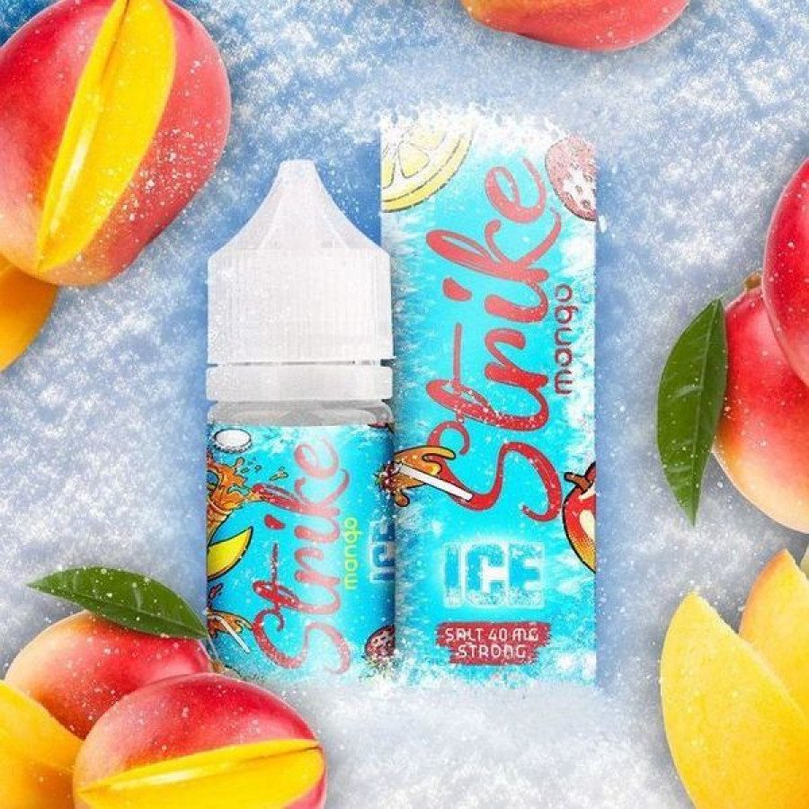 Фото и внешний вид — Жидкость STRIKE ICE SALT - Mango (Манго) 30мл 20мг