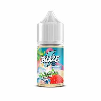 Жидкость BLAZE ON ICE SALT - Strawberry Banana Gum (Клубнично-банановая жвачка) 30мл 20мг