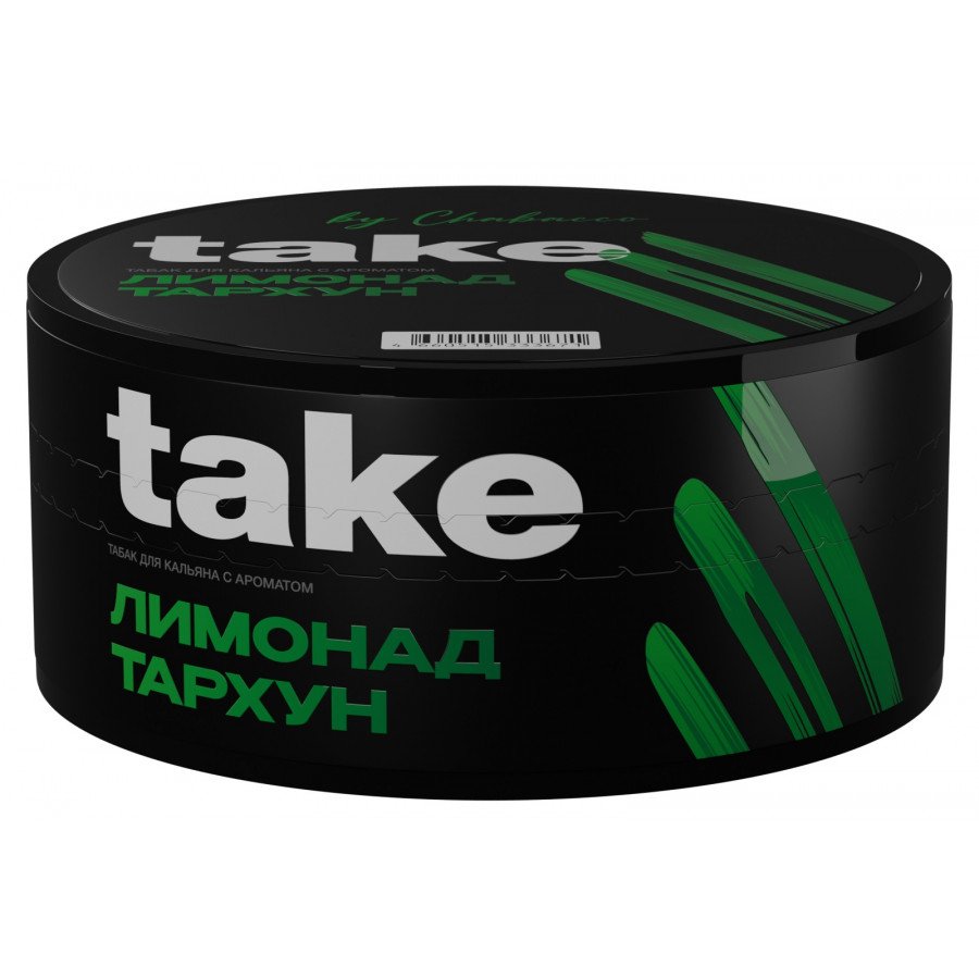 Фото и внешний вид — Табак для кальяна TAKE 100г - Лимонад Тархун
