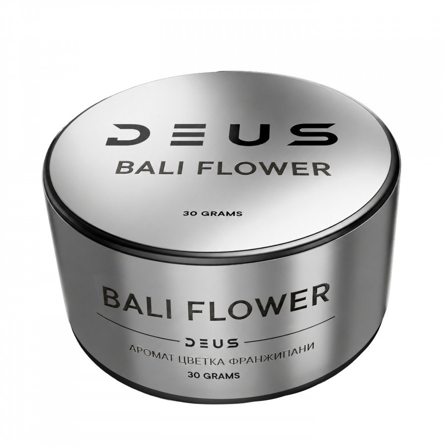 Фото и внешний вид — Табак для кальяна DEUS 30г - Bali Flower (Цветок Франжипани)
