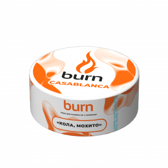 Табак для кальяна BURN 25г - Casablanca (Кола мохито)