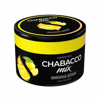 Смесь для кальяна Chabacco 40г medium - Lemon Jelly Slices (Лимонные Дольки)