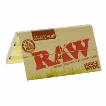 Сигаретная бумага RAW Single Wide Organic (100шт)