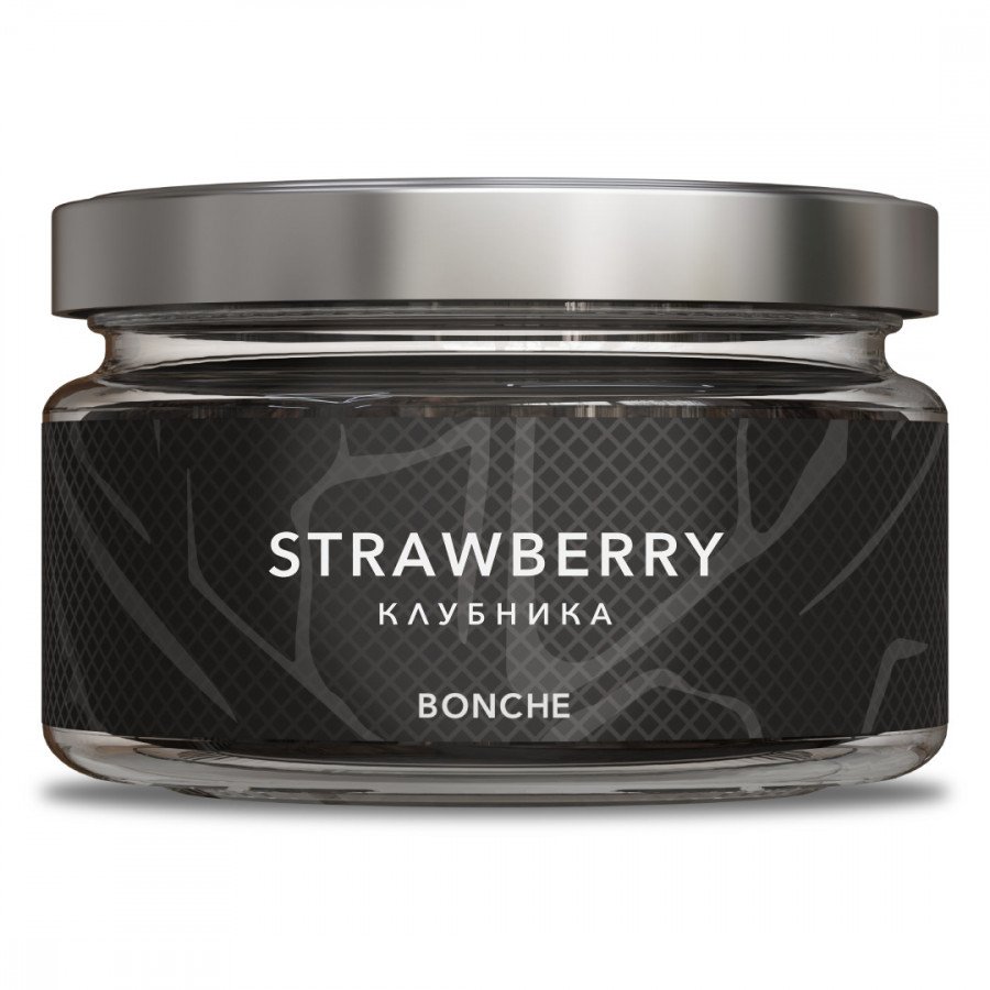 Фото и внешний вид — Табак для кальяна BONCHE 30г - Strawberry (Клубника)