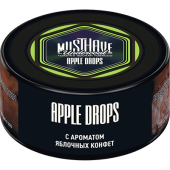 Табак для кальяна MUST HAVE 25гр - Apple Drops (с ароматом Яблочных леденцов) 