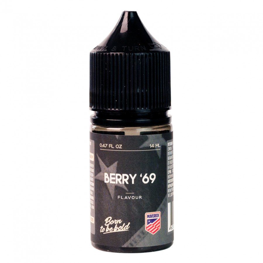 Фото и внешний вид — Конструктор MAVERICK - Berry 69 (Клубника и Малина) 30мл 0мг