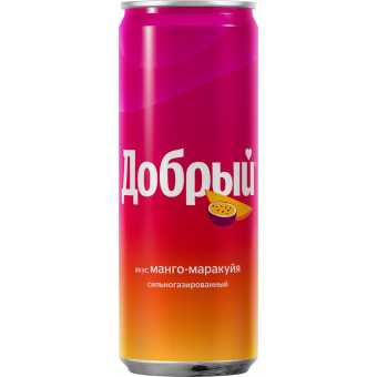 Кола Добрый Манго-Маракуйя 0.33 ЖБ