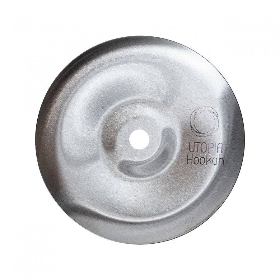 Фото и внешний вид — Кальян UTOPIA - Black (Голубой) Без колбы