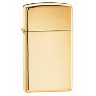Зажигалка ZIPPO 1654 B Slim High Polish Brass