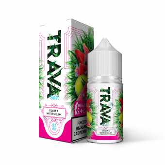 Жидкость TRAVA SALT - Watermelon Guava (Арбуз Гуава Лед) 30мл 20мг
