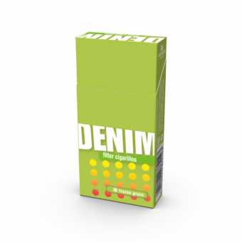 Сигариллы DENIM - Frozen Green (Яблоко) 10шт