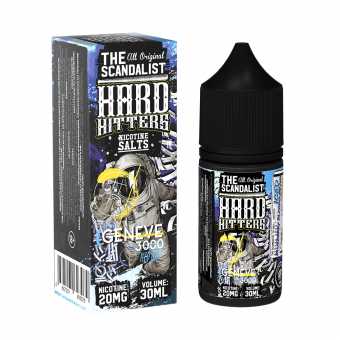 Жидкость THE SCANDALIST HARDHITTERS SALT - Geneve 3000 (Чернично-смородиновая содовая лед) 30мл 20мг