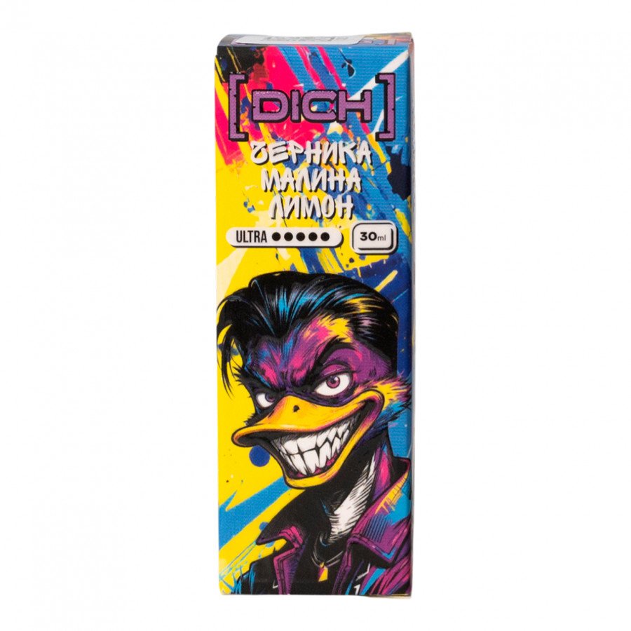 Фото и внешний вид — Жидкость DICH SALT - Черника Малина Лимон 30мл 20мг