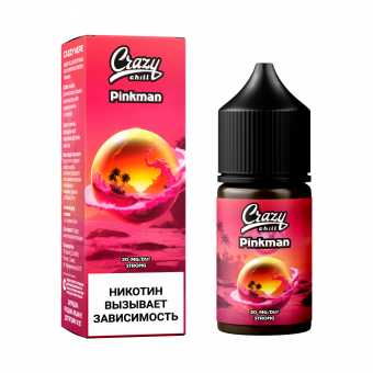 Жидкость CRAZY CHILL SALT - Pinkman (Пинкмен) 30мл strong