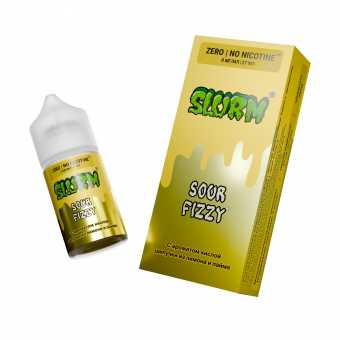 Жидкость SLURM SALT - Sour Fizzy (Кислая шипучка из лимона и лайма) 27мл 0мг