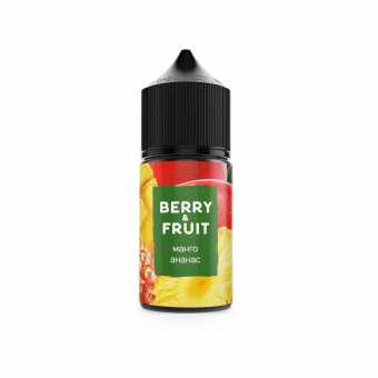 Жидкость BERRY&FRUIT SALT - Манго Ананас 30мл 0мг