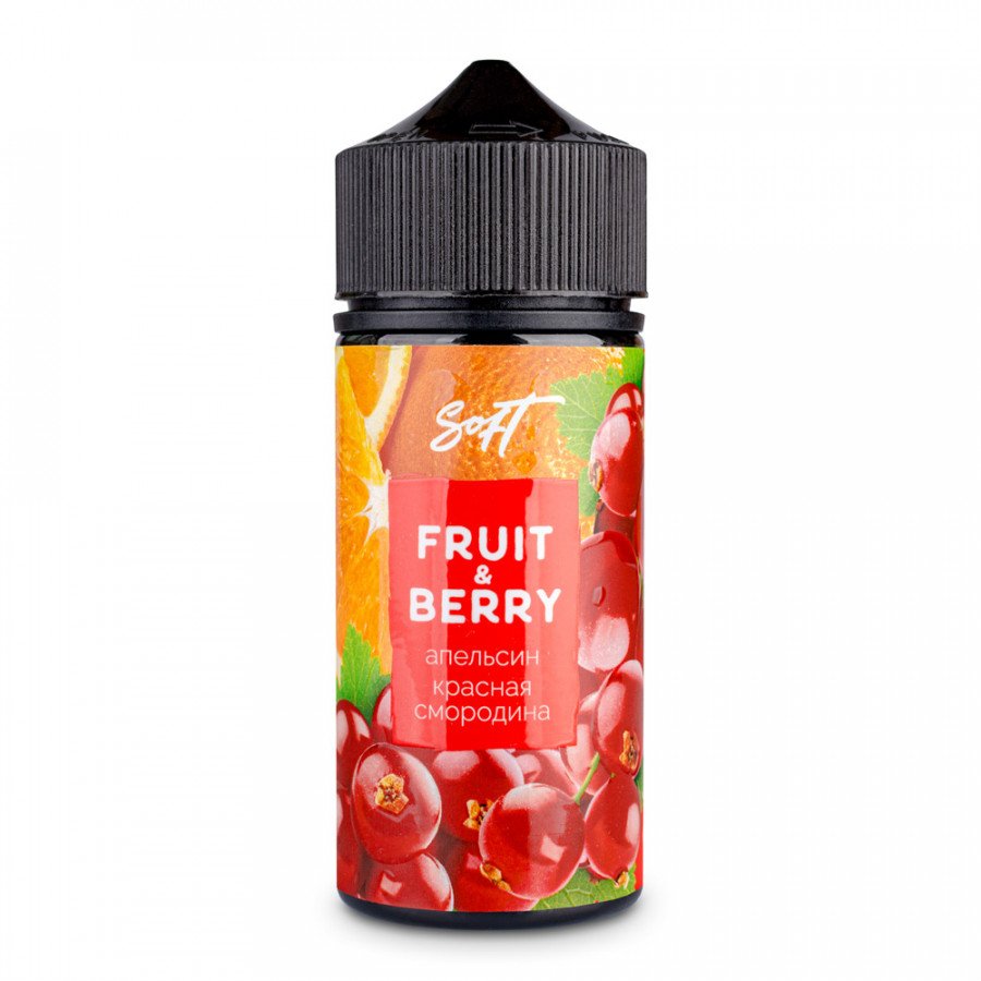 Фото и внешний вид — Жидкость BERRY&FRUIT - Апельсин Красная смородина 100мл 0мг