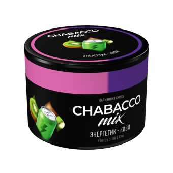 Смесь для кальяна Chabacco 40г medium - Energy Drink & Kiwi (Энергетик Киви)