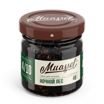 Табак для кальяна MUASSEL (4/10) 40гр - Ночной лес