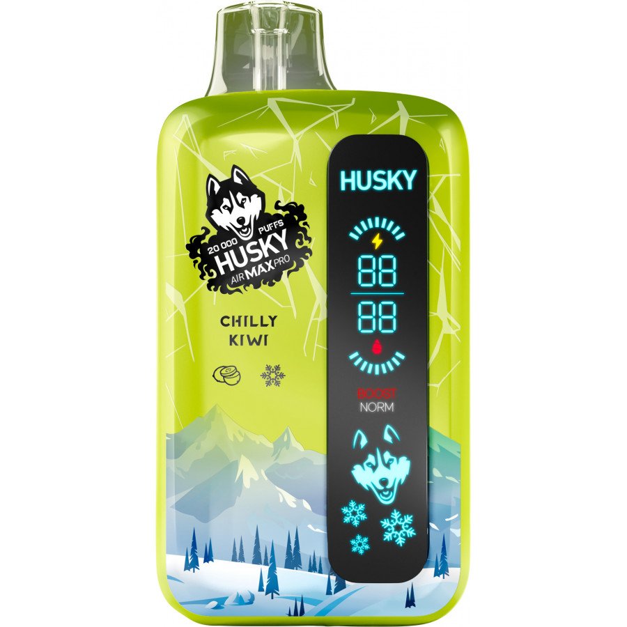 Фото и внешний вид — HUSKY AIRMAX PRO - Chilly Kiwi (Кислое Киви)