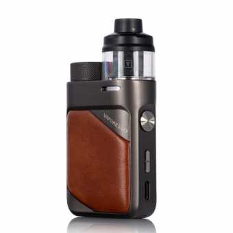 Комплект VAPORESSO SWAG PX80 - Leather Brown (4мл, 80Вт)