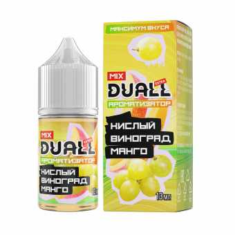 Конструктор DUALL MIX EXTRA - Кислый Виноград Манго 30мл 0мг